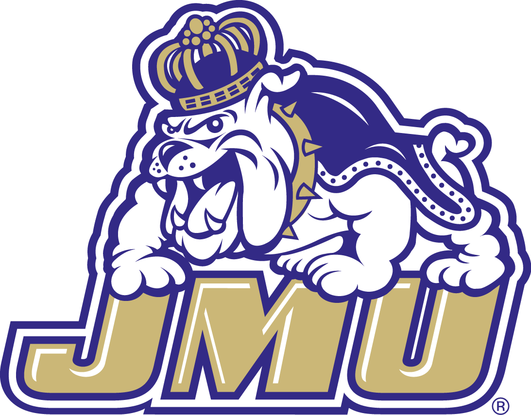 James Madison Dukes 2013-2016 Alternate Logo v5 diy DTF decal sticker